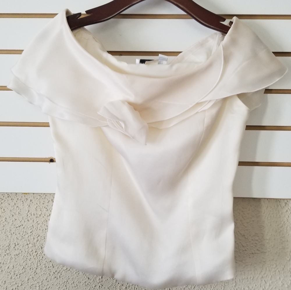 Cattiva NewYork 100% Silk organza Top size 8